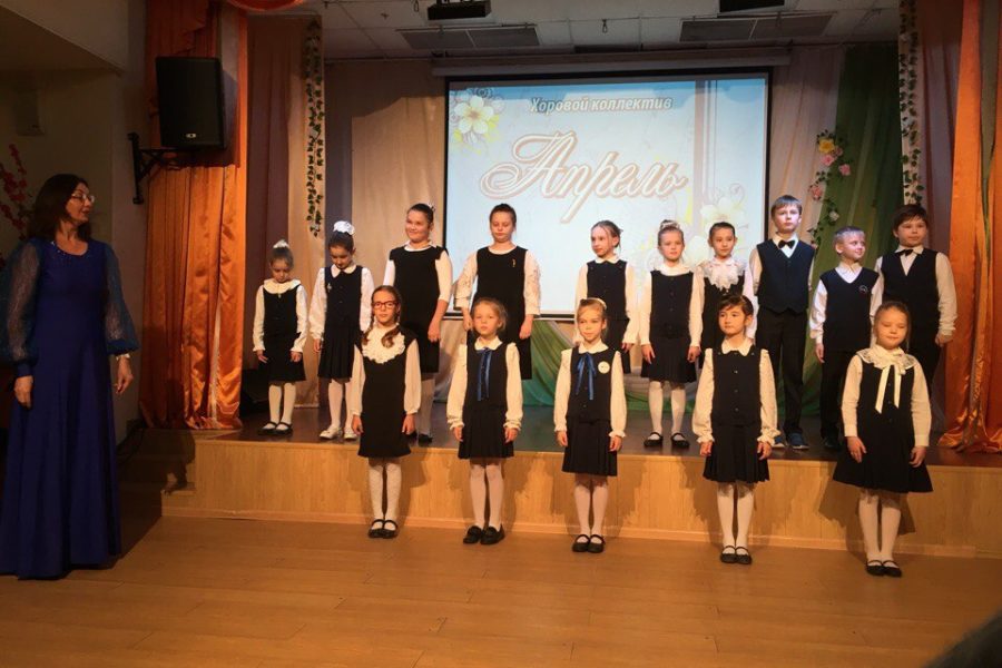 Детский хор АПРЕЛЬ в КДЦ Красногвардейский